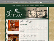 Tablet Screenshot of agrisanpolo.it
